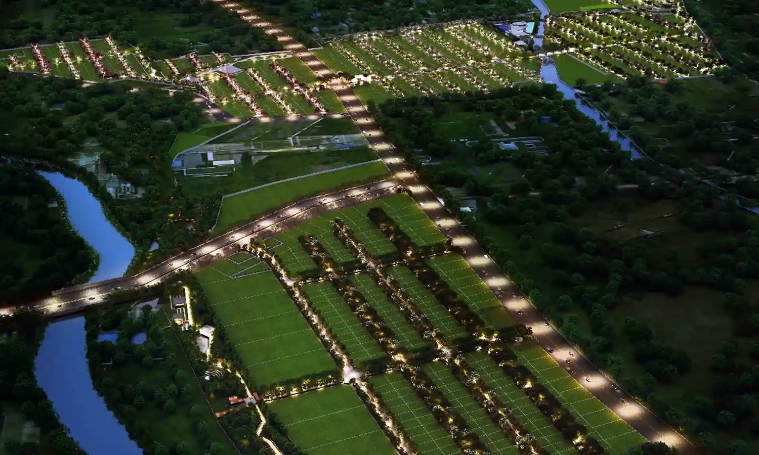 Aerial View - Shapoorji Pallonji Delphi Khopoli